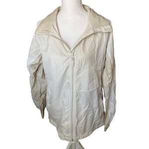 Columbia | Womens Beige windbreaker jacket size Large